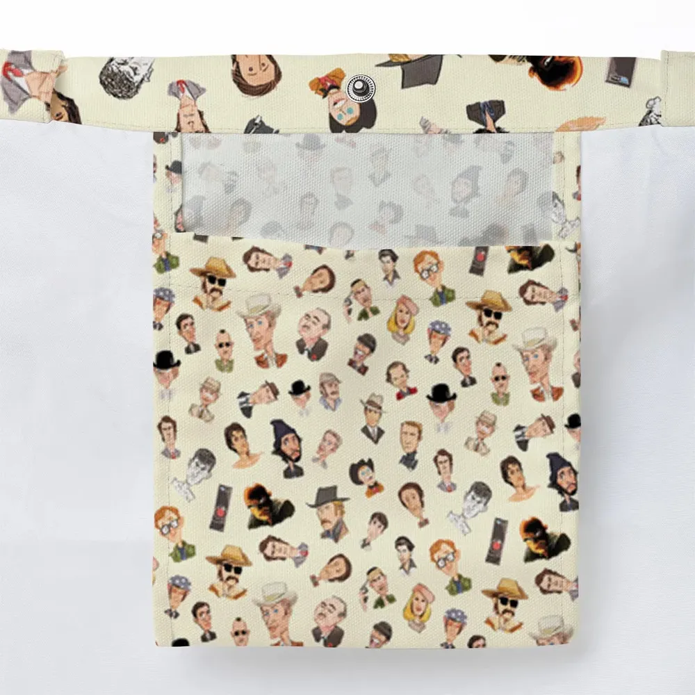 Easy Riders And Raging Bulls Characters Large Tote Bag - 3
