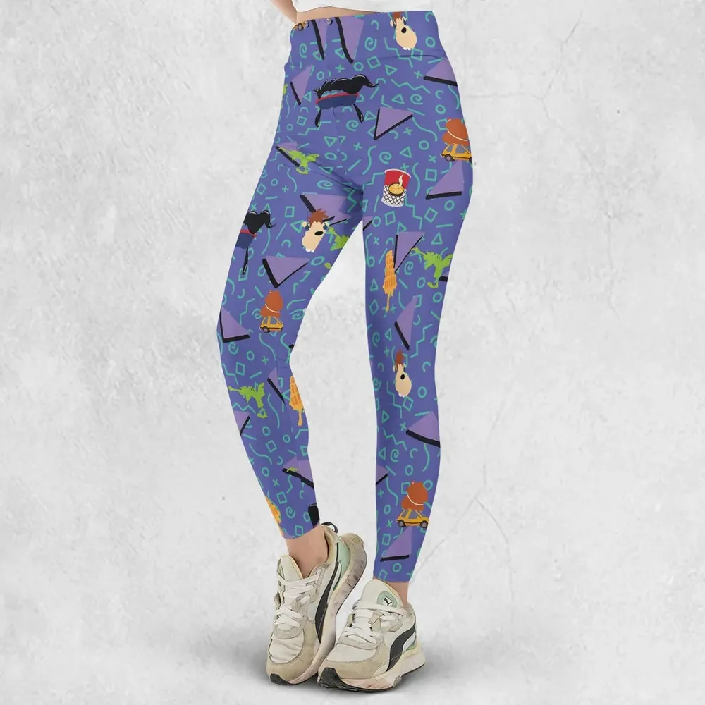 90's Styled Goofy Movie Legging - 2