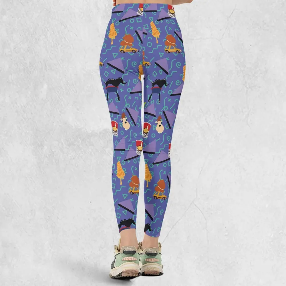 90's Styled Goofy Movie Legging - 3