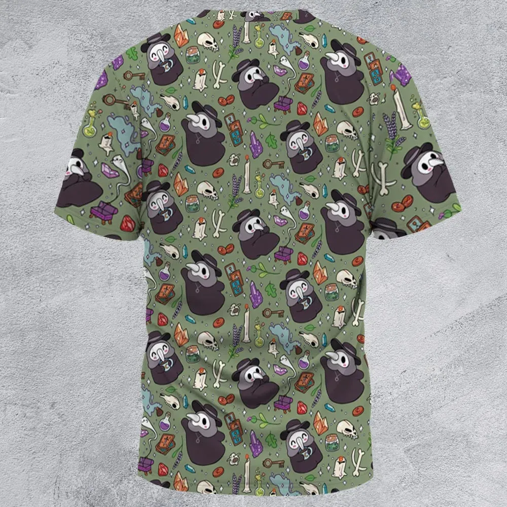 Plague Doctor All-Over Print Unisex T-Shirt - 2