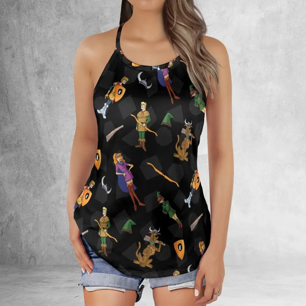 Dungeons & Mysteries Criss Cross Tank Top - 2