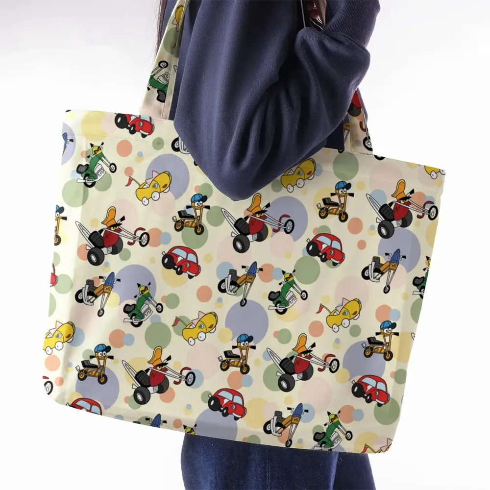 Wheelie and the Chopper Bunch Large Tote Bag - 2