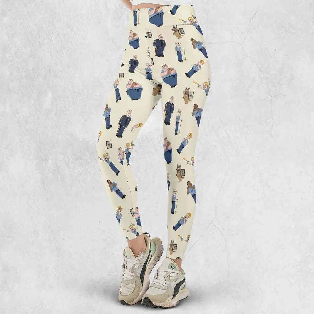 Cop Comedy Paradise Pd Legging - 2