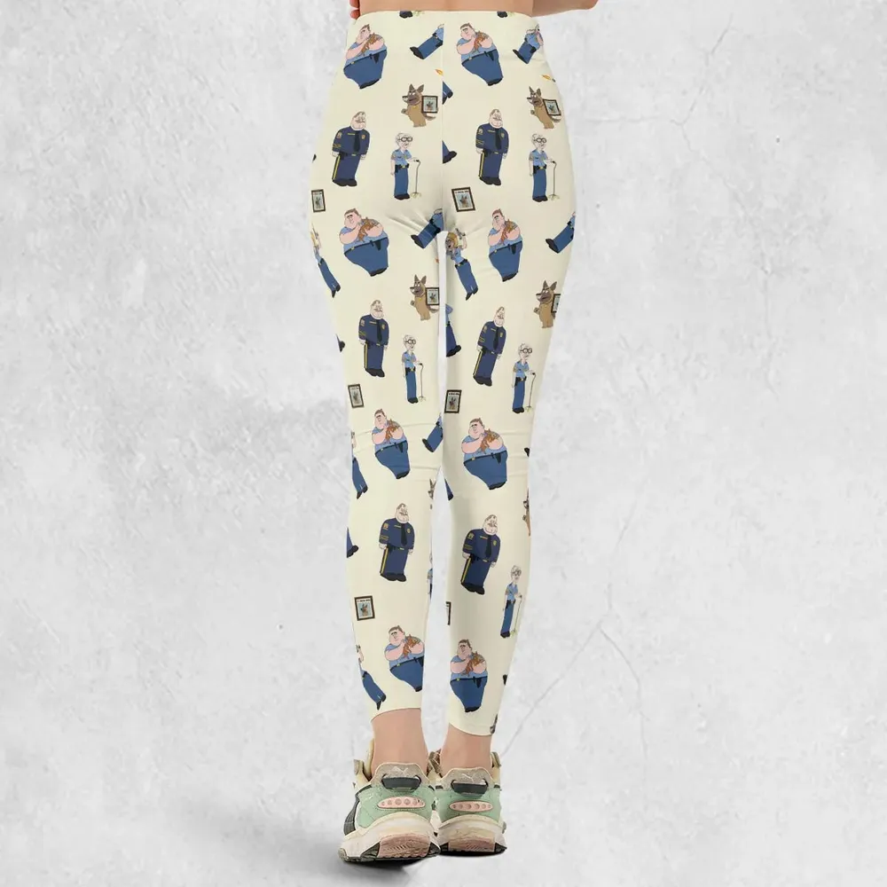 Cop Comedy Paradise Pd Legging - 3