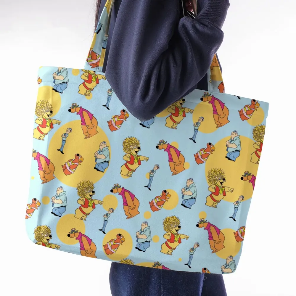 Help!... It's the Hair Bear Bunch! Large Tote Bag - 2