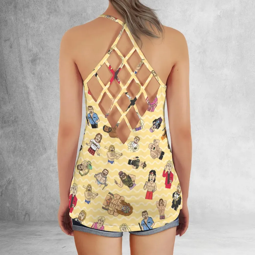WWF Heroes Criss Cross Tank Top - 3