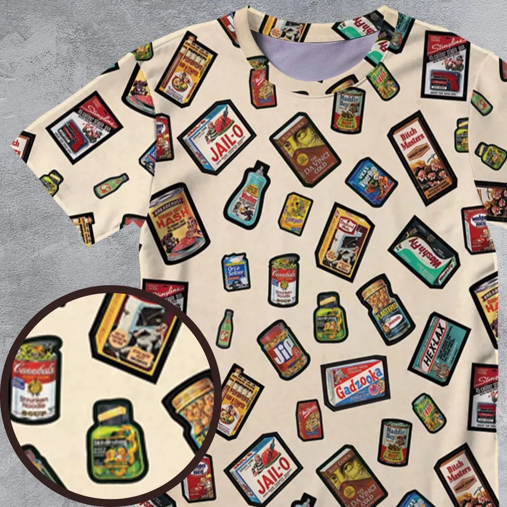 Wacky Packages All-Over Print Unisex T-Shirt - 4