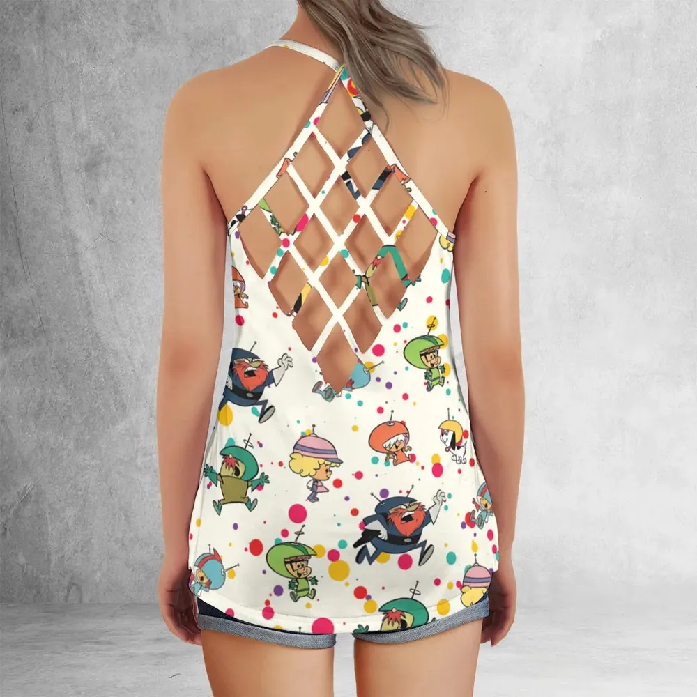The Space Kidettes Criss Cross Tank Top - 3