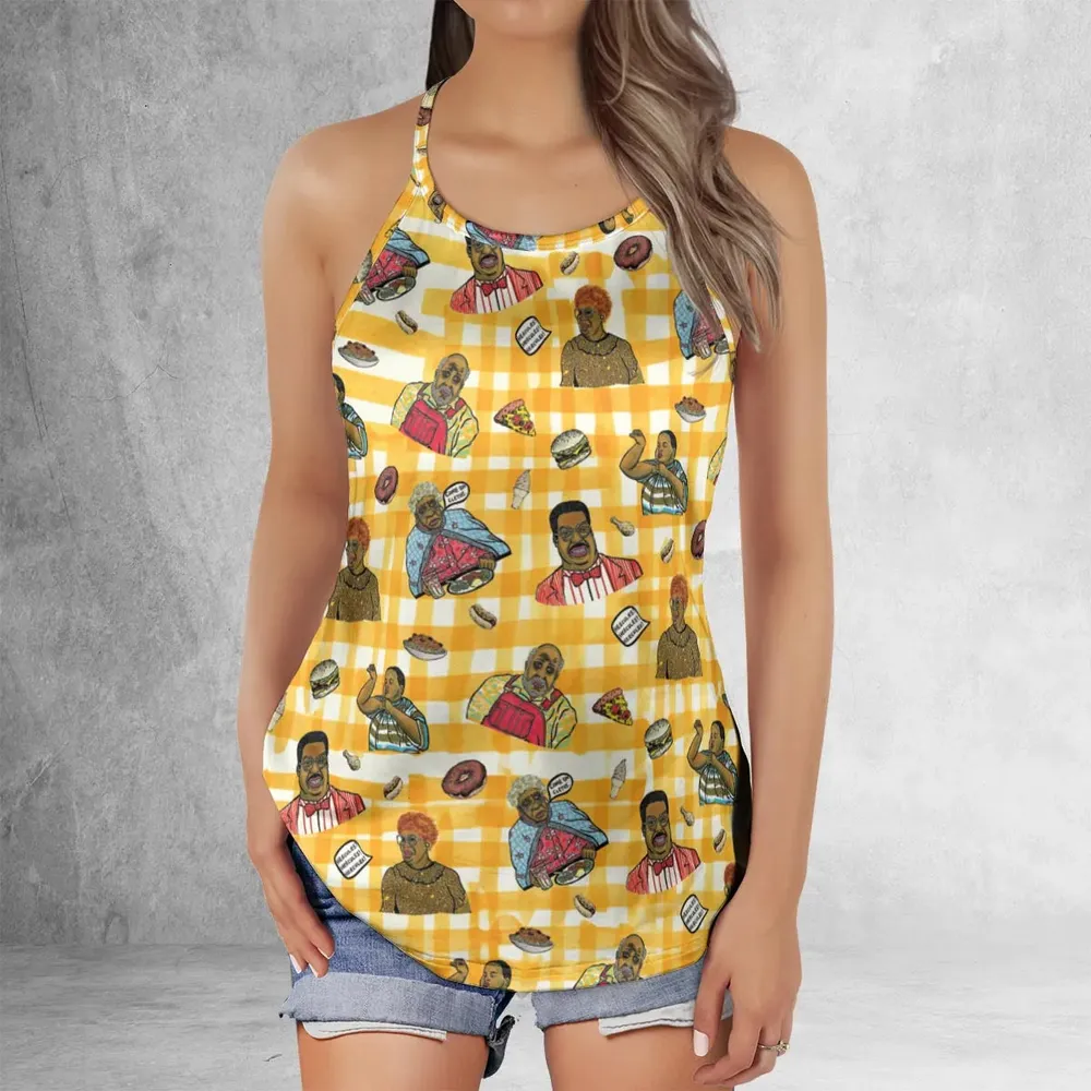 The Nutty Professor Characters Criss Cross Tank Top - 2