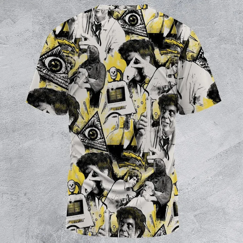 Mad Science Morgus The Magnificent All-Over Print Unisex T-Shirt - 2