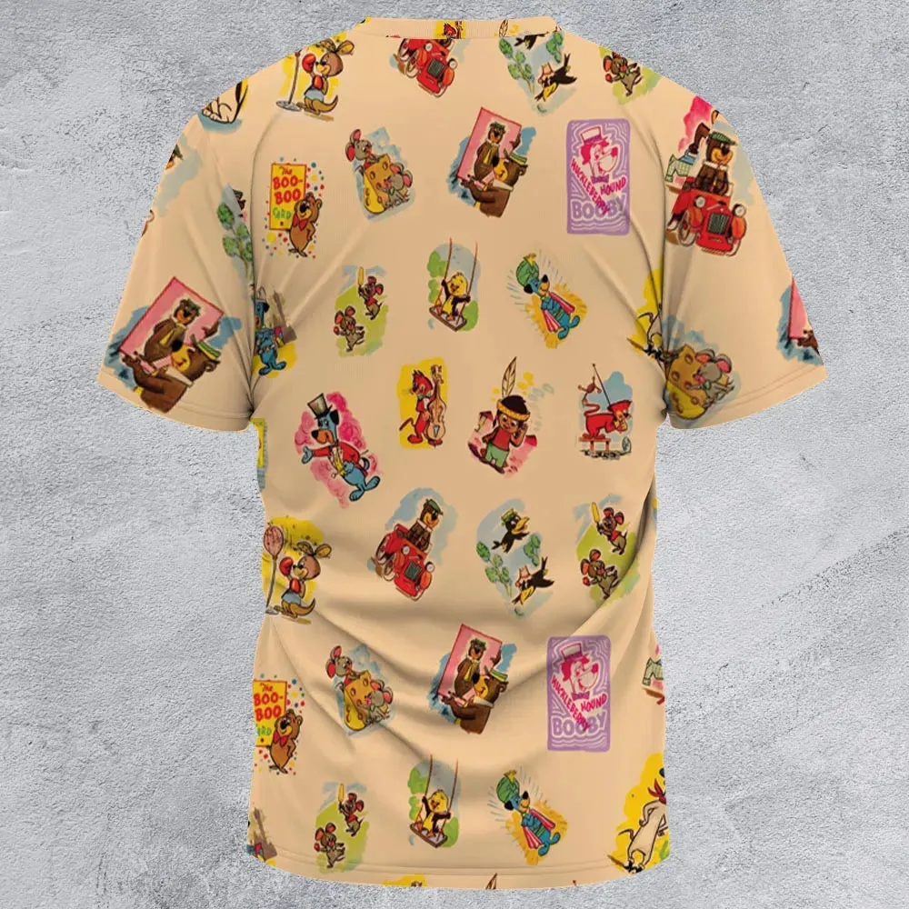 Huckleberry Hound Booby All-Over Print Unisex T-Shirt - 2