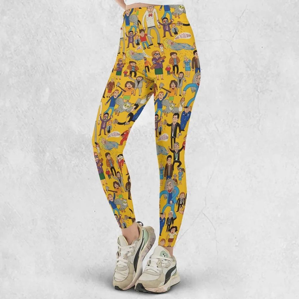 Lynch Vibes Twin Peaks Legging - 2