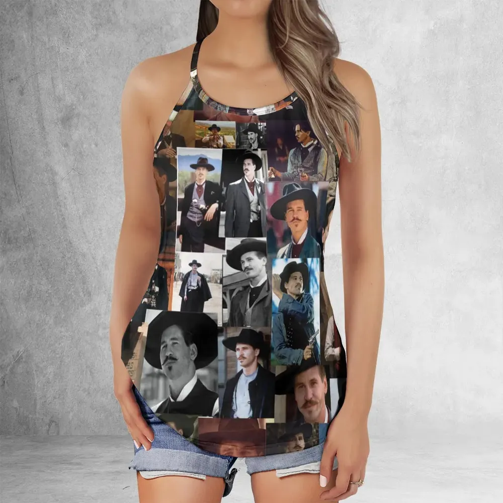 Doc Holliday Criss Cross Tank Top - 2