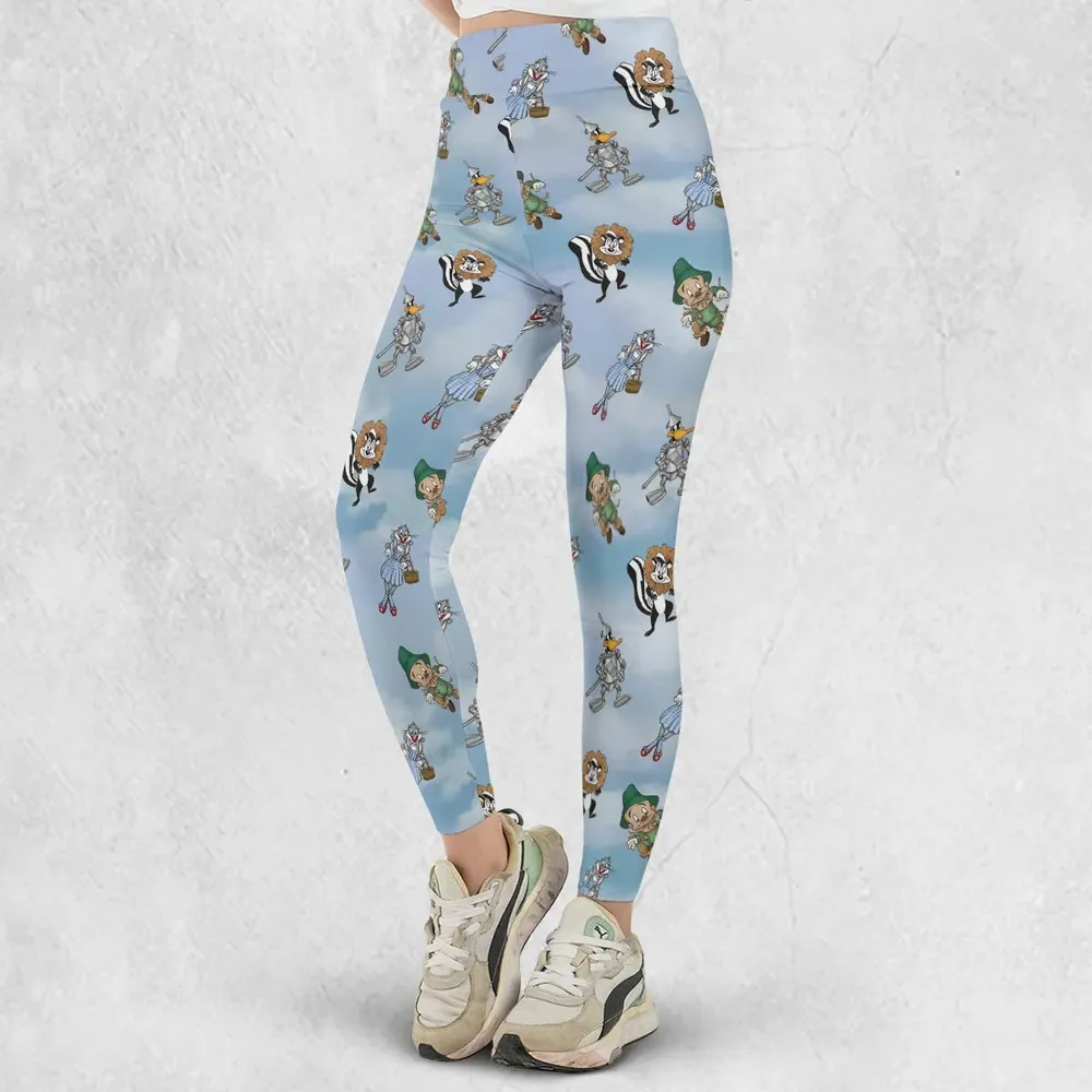 The Wizard Of Draws Looney Tunes Legging - 2