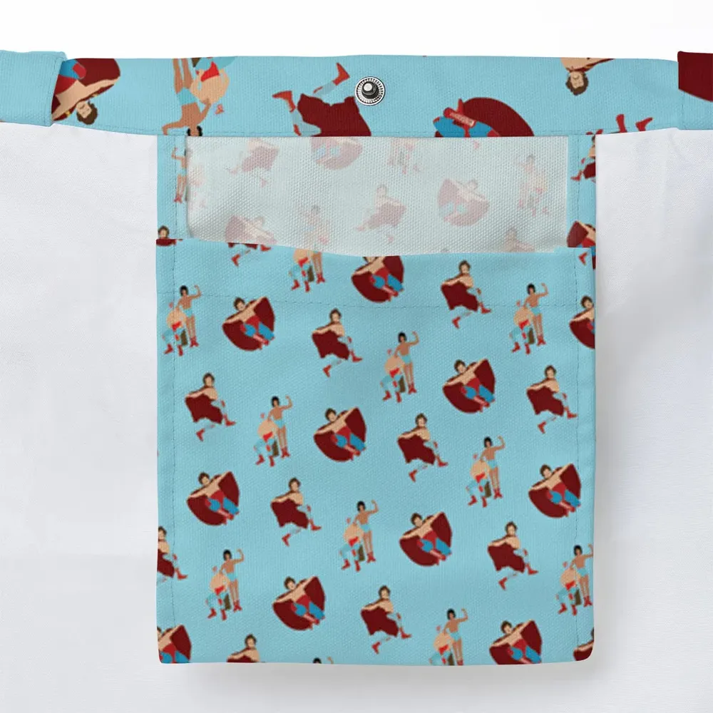 Wrestle Style Nacho Libre Large Tote Bag - 3