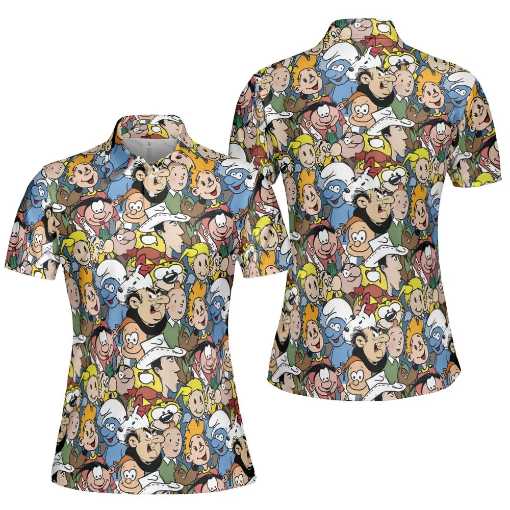AOP Men/Women Polo Shirt - TSCQRBXE -  - 5