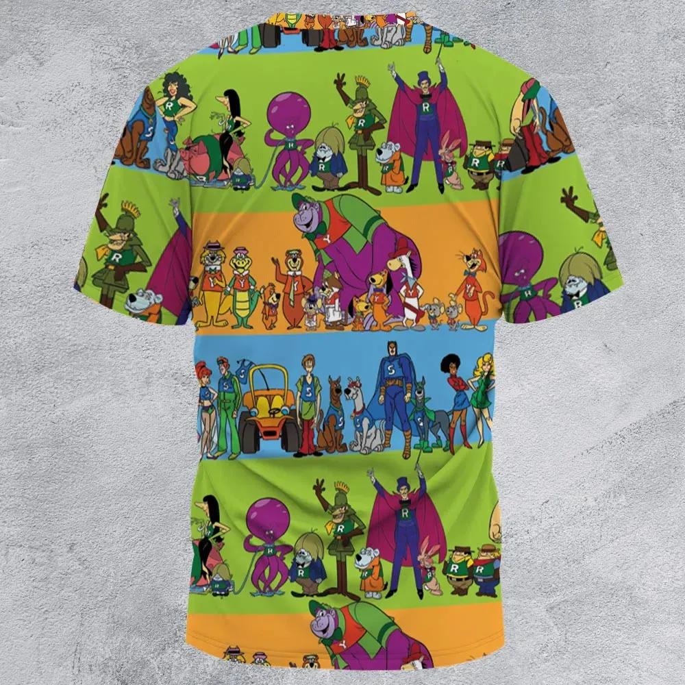 Yogi Yahooeys Scooby Doodies Really Rottens Laffalympics All-Over Print Unisex T-Shirt - 2