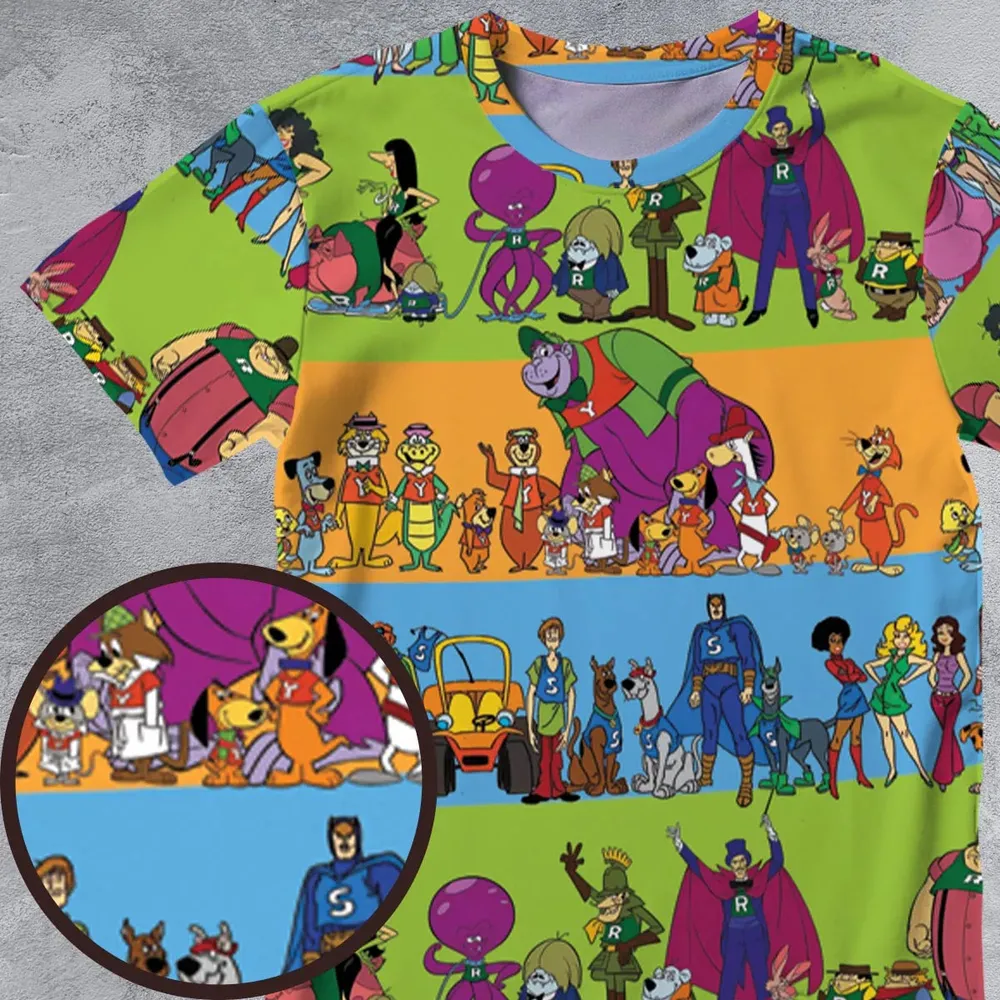 Yogi Yahooeys Scooby Doodies Really Rottens Laffalympics All-Over Print Unisex T-Shirt - 4