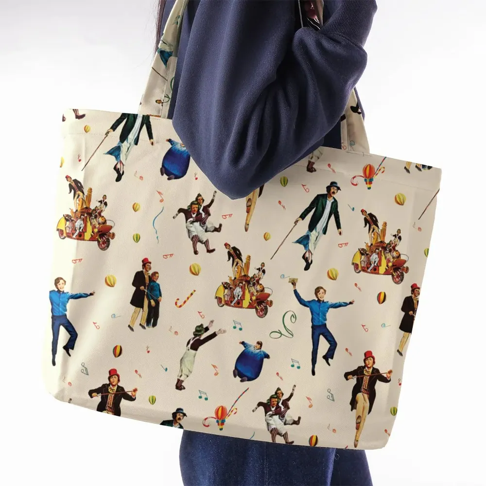 It's Scruumdidiyumptious Willy Wonka And Chocolate Factory Large Tote Bag - 2