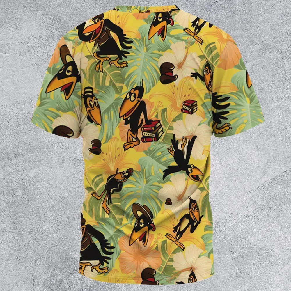 Bird Of A Feather Heckle And Jeckle All-Over Print Unisex T-Shirt - 2
