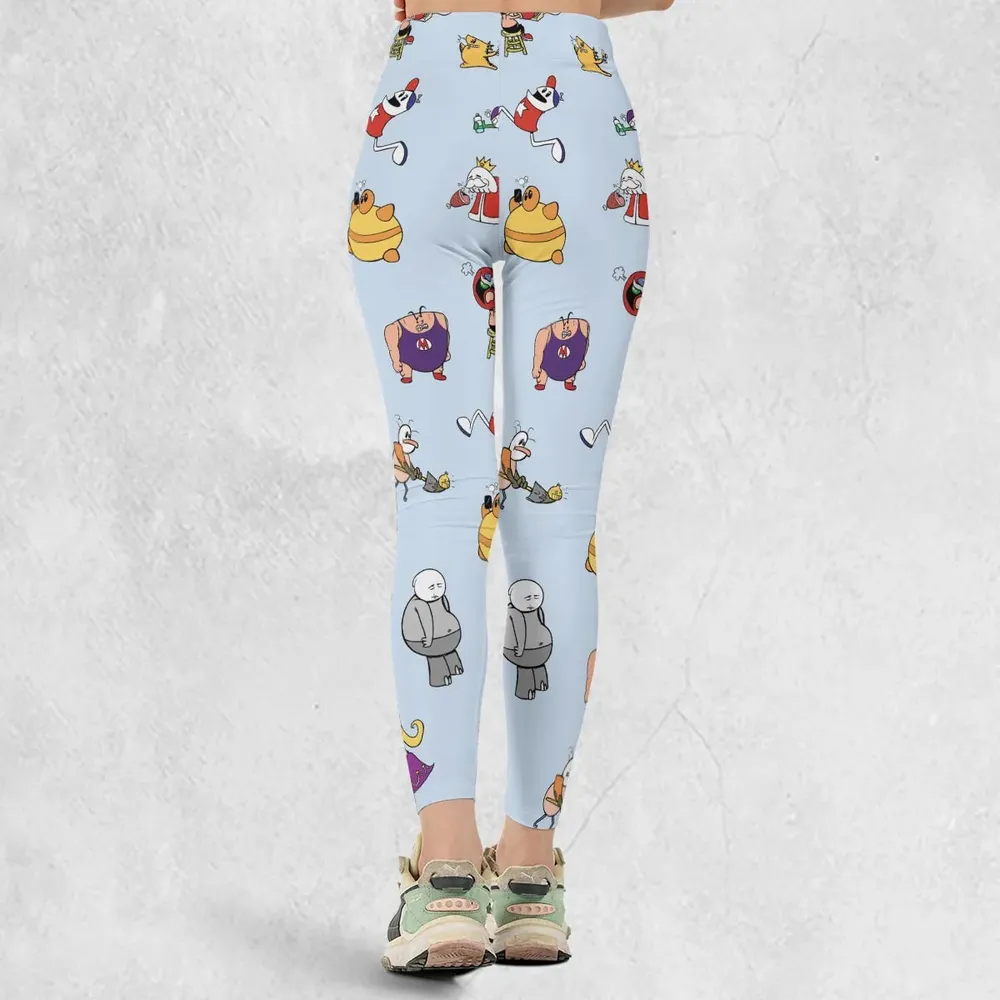 Retro Webtoon Homestar Legging - 3