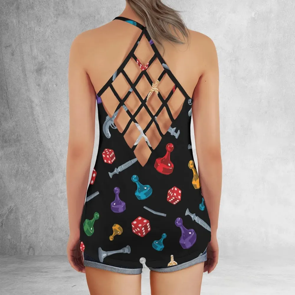 Clue in North America Criss Cross Tank Top - 3