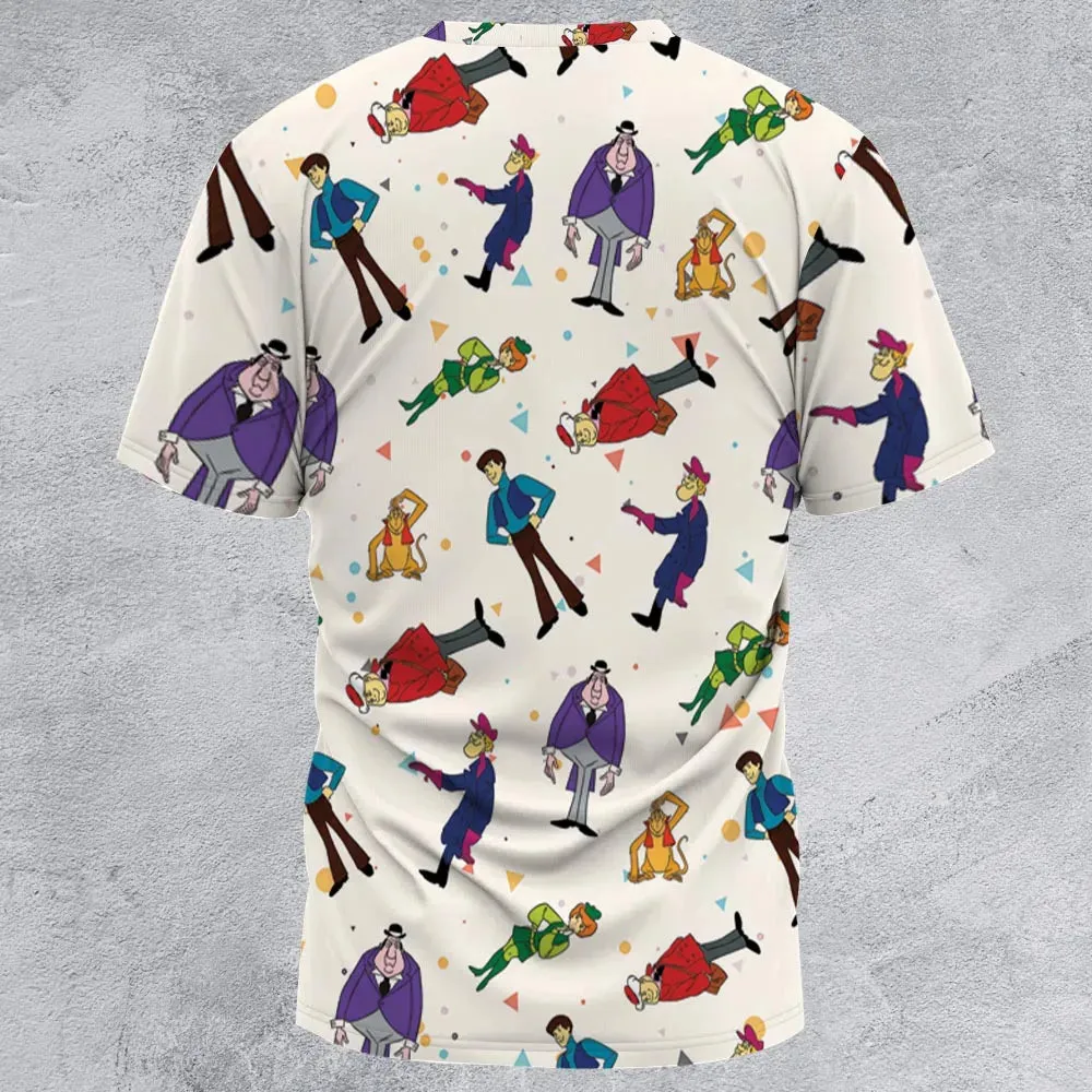 Around the World in 79 Days All-Over Print Unisex T-Shirt - 2