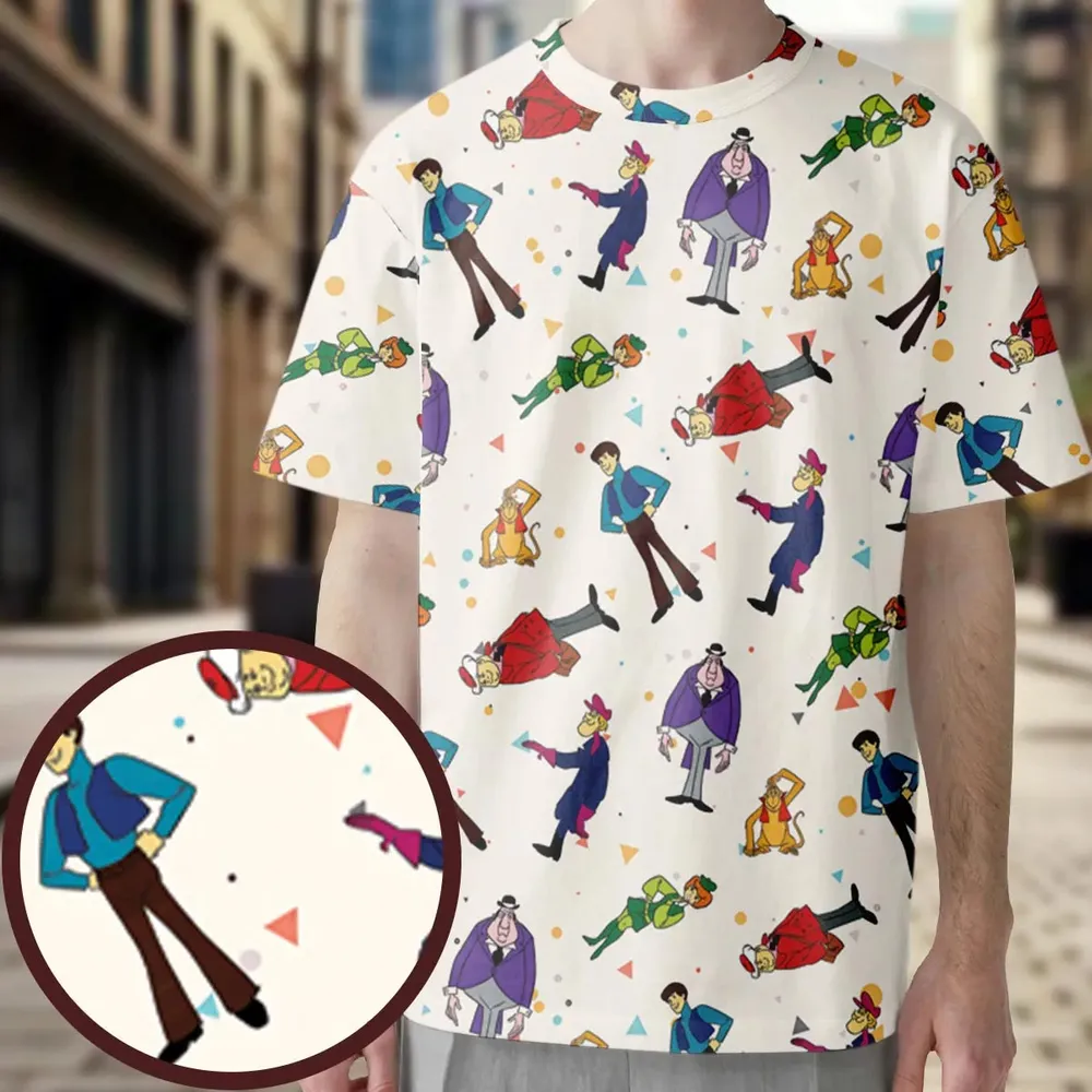 Around the World in 79 Days All-Over Print Unisex T-Shirt - 3