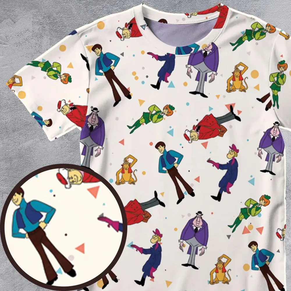 Around the World in 79 Days All-Over Print Unisex T-Shirt - 4