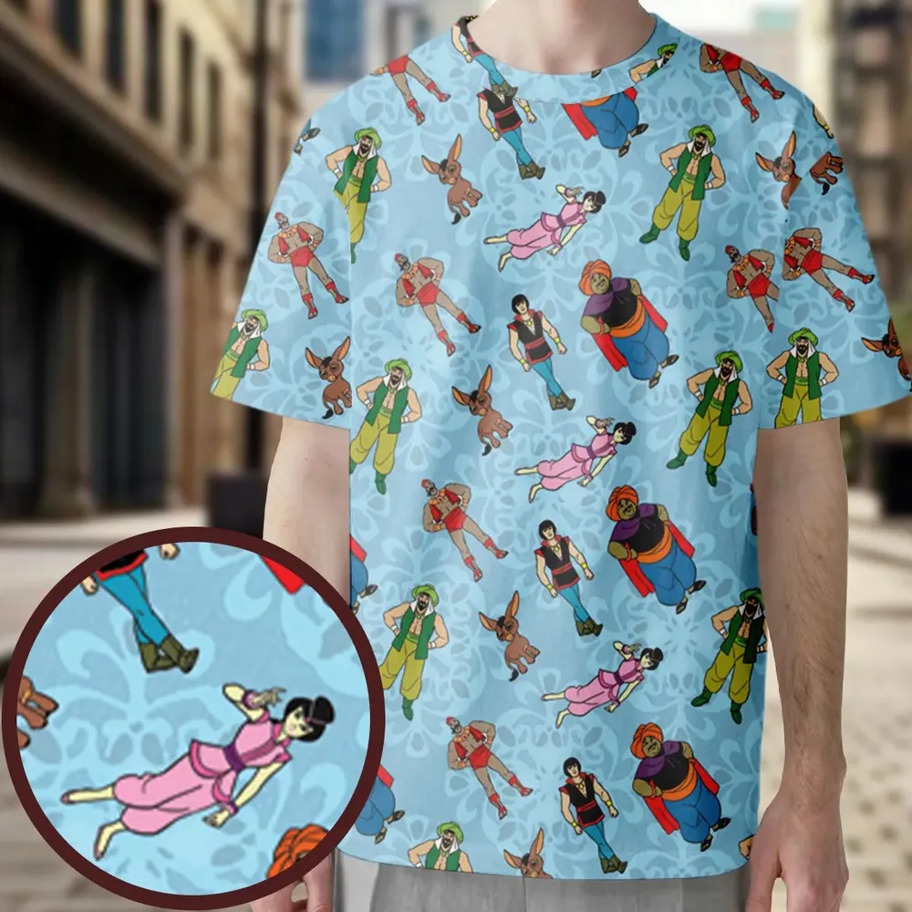 Arabian Knights All-Over Print Unisex T-Shirt - 3
