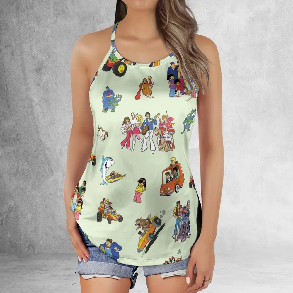 Scooby-Doo ripoffs Criss Cross Tank Top - 2