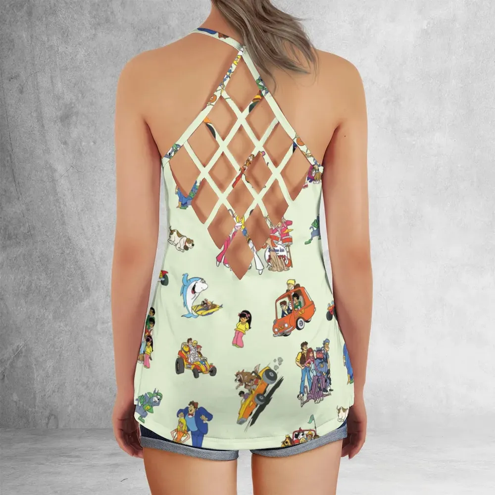 Scooby-Doo ripoffs Criss Cross Tank Top - 3