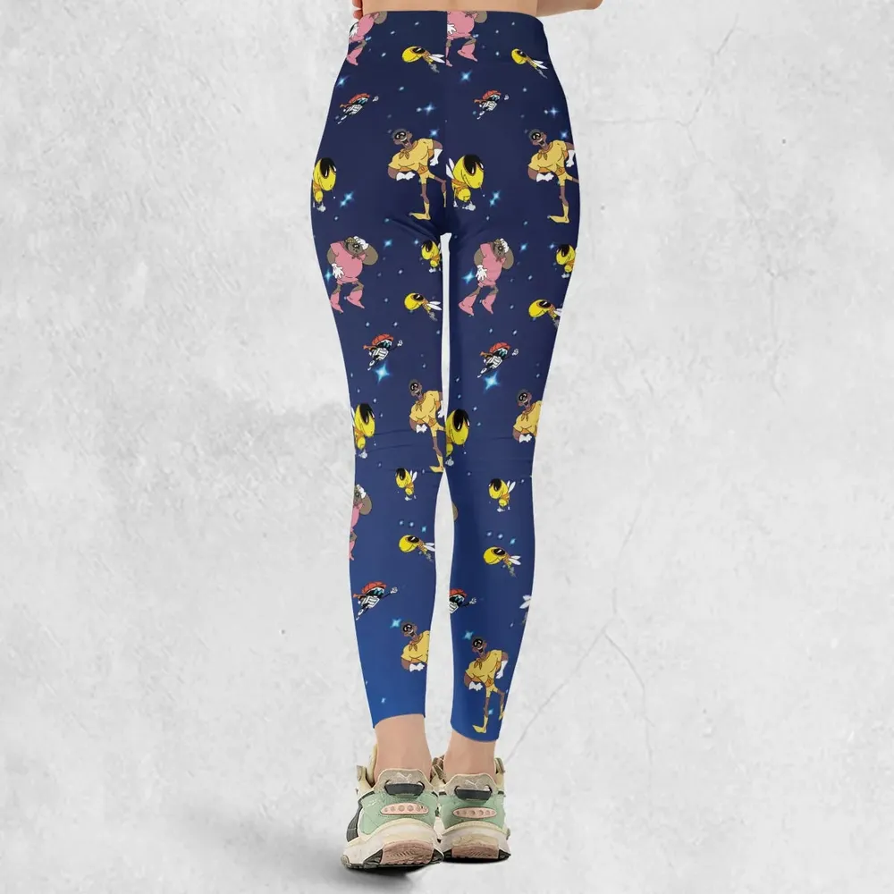 Brown Hornet characters Legging - 3