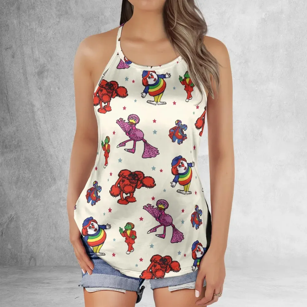 The Great Space Coaster Characters Criss Cross Tank Top - 2
