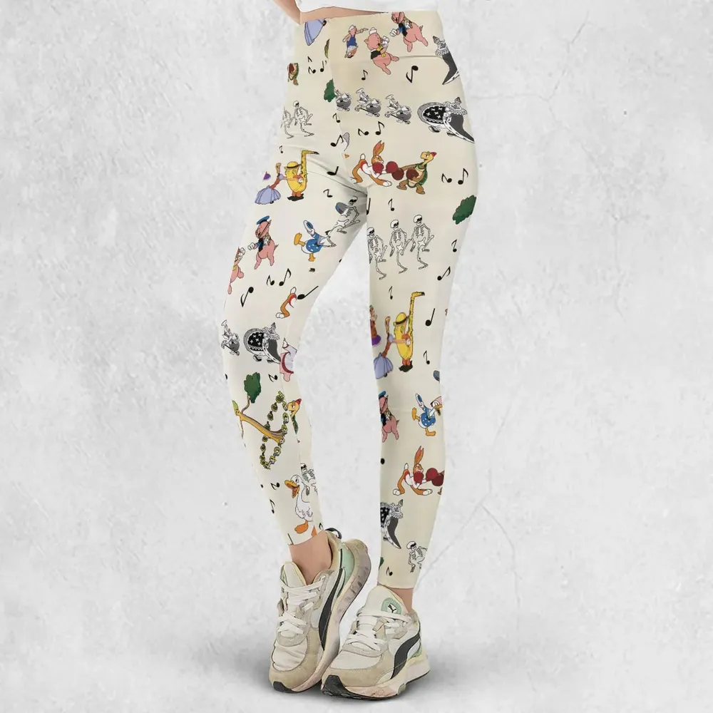 The Silly Symphony Characters Legging - 2