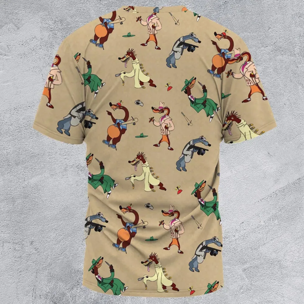 Toon Patrol Who Framed Roger Rabit All-Over Print Unisex T-Shirt - 2