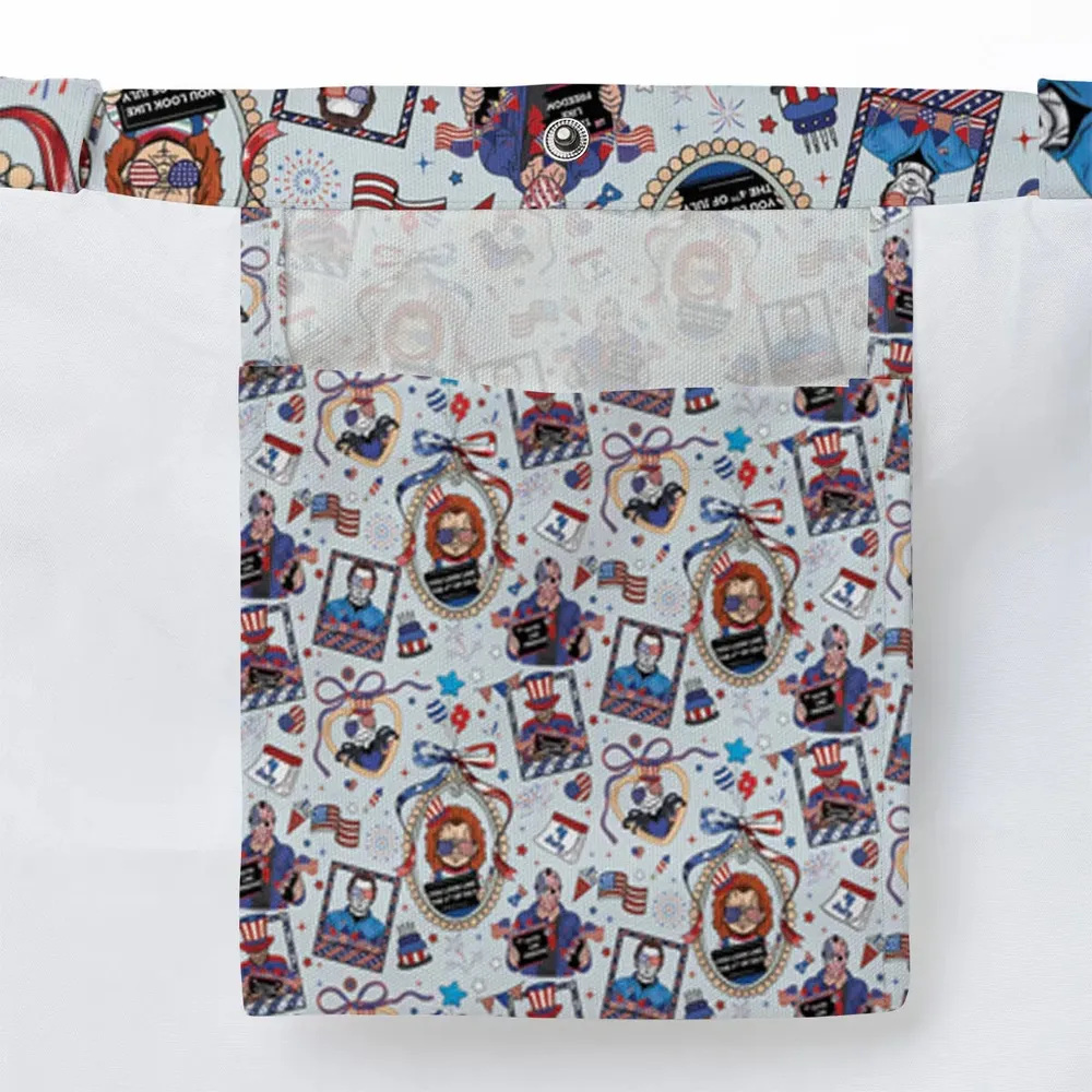 Patriotic Horror Large Tote Bag - 3