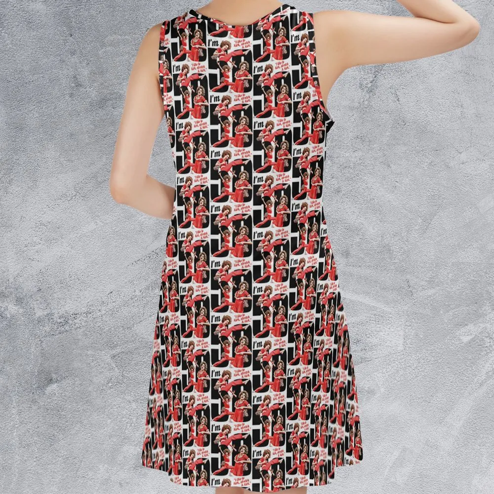Sleeveless Dress - EBKU1ERD -  - 2