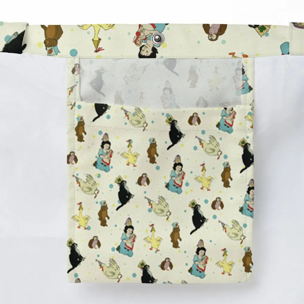 The Curious Cub and His Forest Friends Little Bear Large Tote Bag - 3