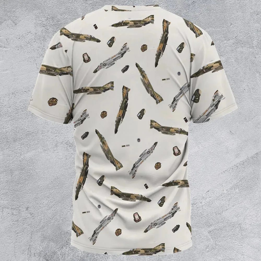 Tiger Lead All-Over Print Unisex T-Shirt - 2