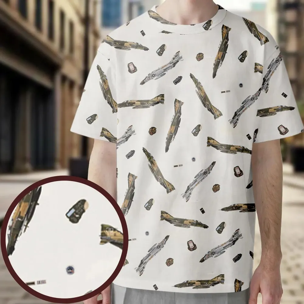 Tiger Lead All-Over Print Unisex T-Shirt - 3
