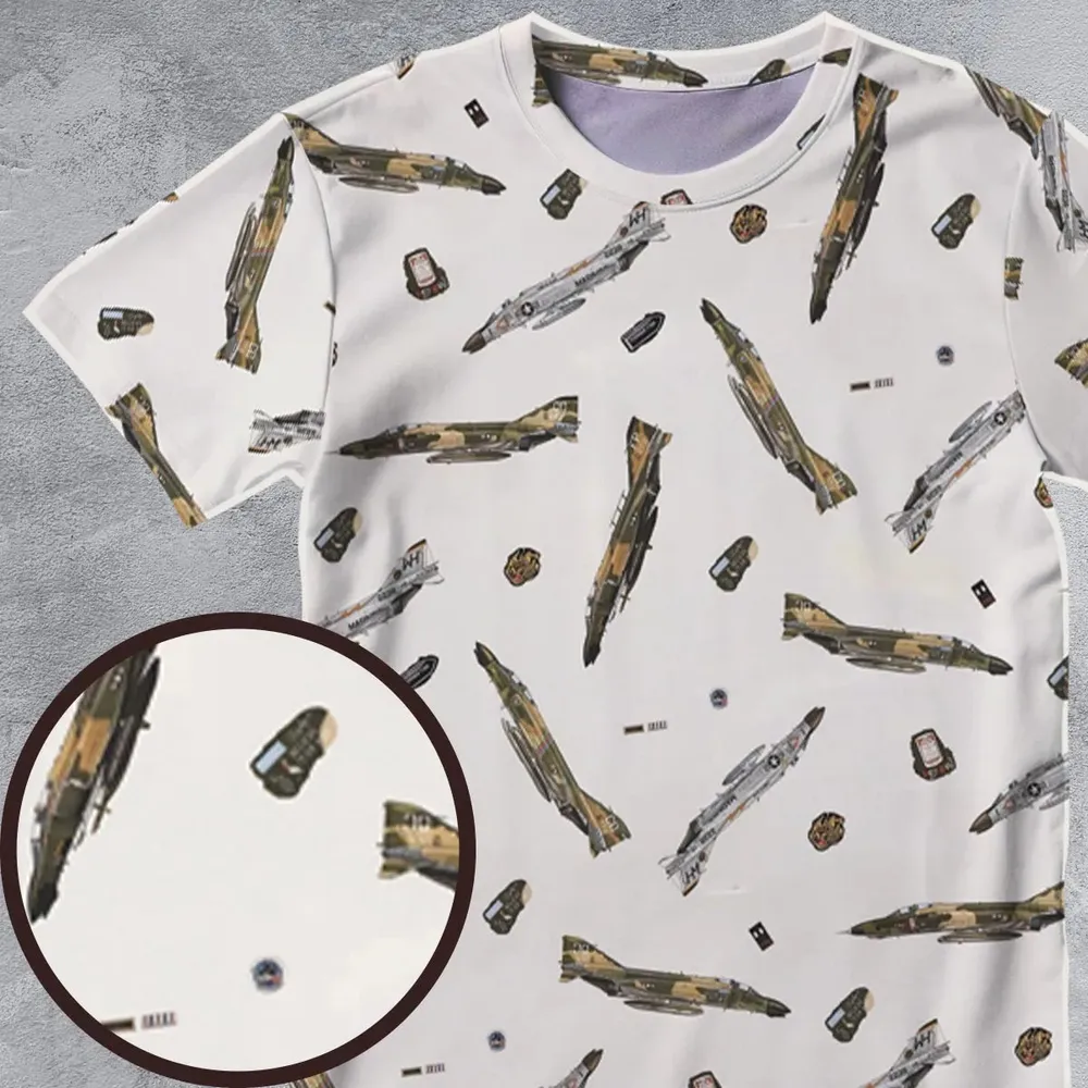 Tiger Lead All-Over Print Unisex T-Shirt - 4
