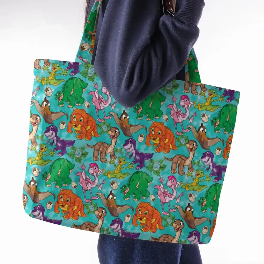 Squad Goals The Land Before Time Large Tote Bag - 2