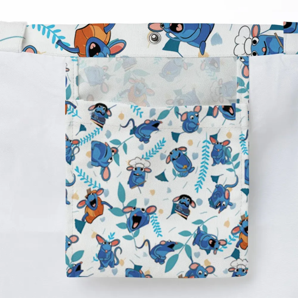 Cute Tutter Bear in the Big Blue House Large Tote Bag - 3