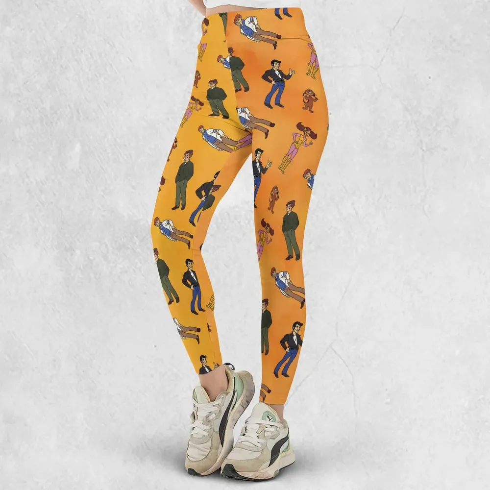 The Fonz and the Happy Days Gang Legging - 2