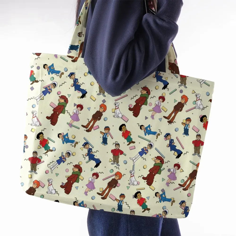 The Little Rascals Cartoon Characters Large Tote Bag - 2