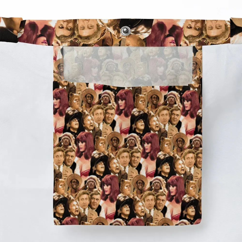 Mel Brook's movies collage Large Tote Bag - 3