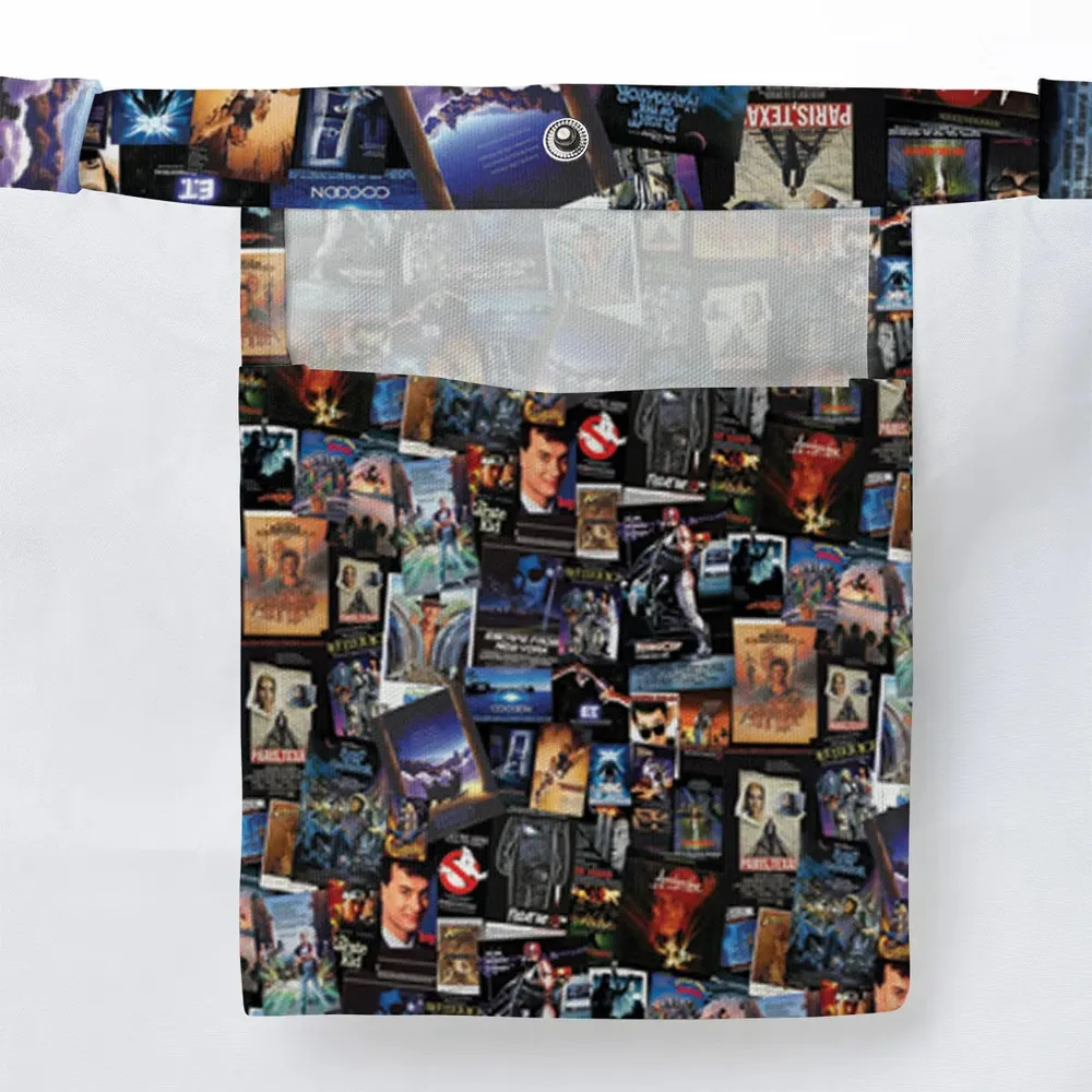 1980s Movie Large Tote Bag - 3
