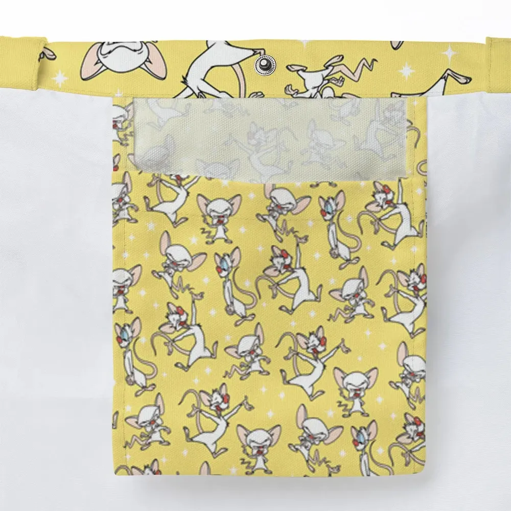Lab Style Pinky and the Brain Large Tote Bag - 3
