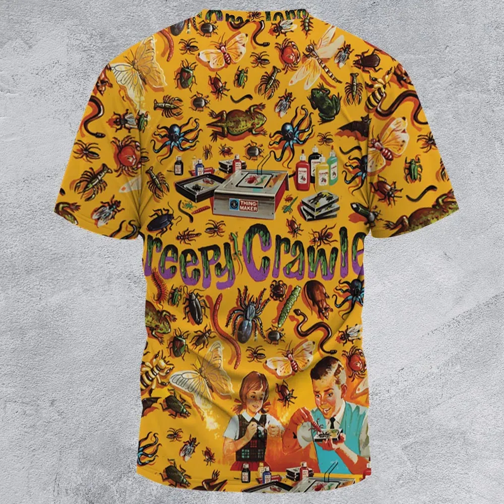 1960s Creepy Crawlers Toy All-Over Print Unisex T-Shirt - 2
